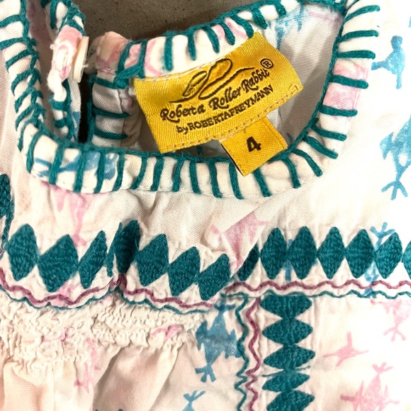 Roberta Roller Rabbit Embroidered Top - Picture 3 of 6